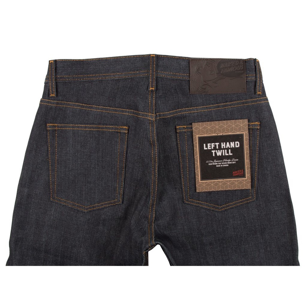 NWT Naked & Famous Weird Guy Left Hand Twill Denim - Picture 5 of 13
